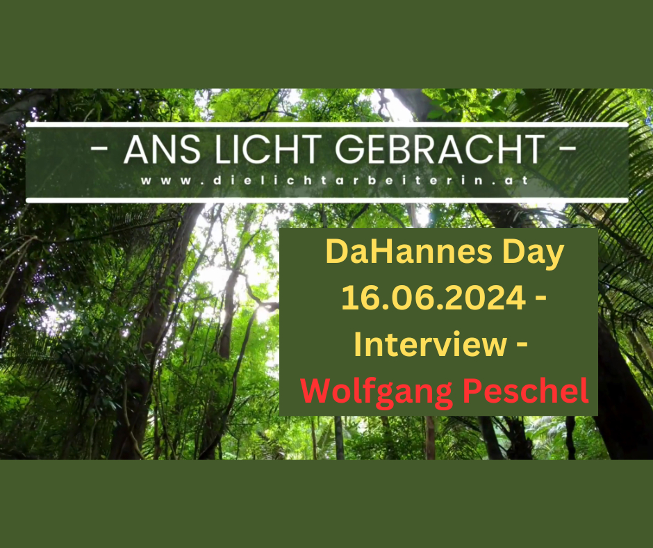 DaHannes Day 16.06.2024 - Interview - Wolfgang Peschel