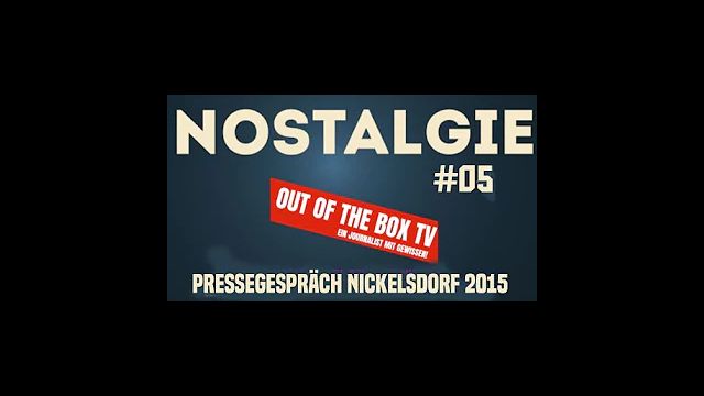 NOSTALGIE #05 ++ Pressegespräch Nickelsdorf 2015 ++Flüchtlingskrise vor Lösung 2021-05-20 18:14