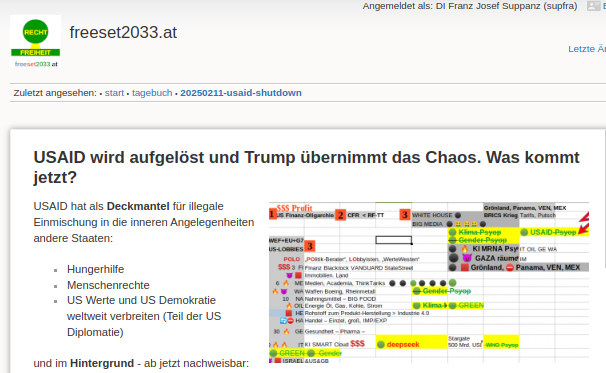 USAID wird aufgelöst und Trump übernimmt das Chaos